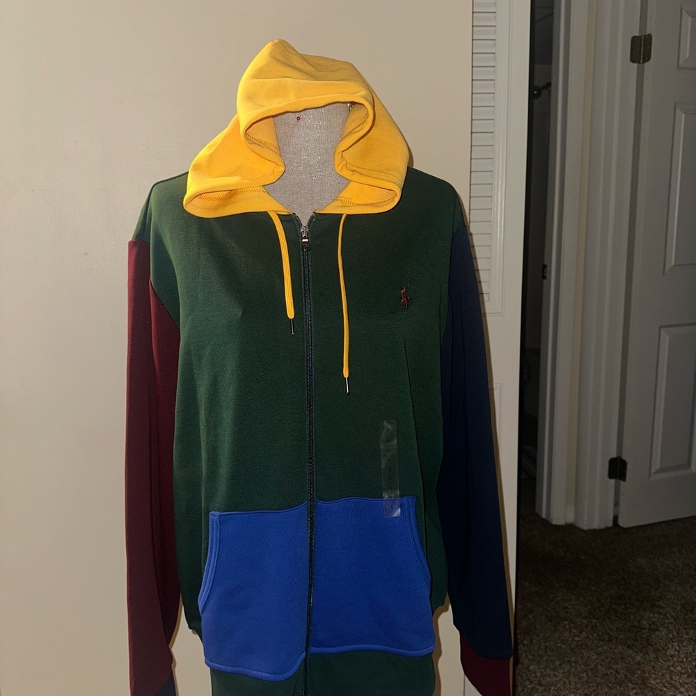 Ralph Lauren Multicolor Zip-Up Sweater